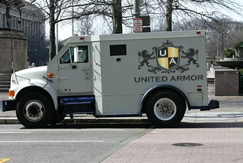 Armored Transportation Services, Fully Insured/Bonded